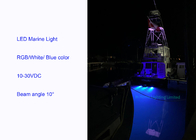 12V LED marino accende 316 luci subacquee blu del crogiolo LED di acciaio inossidabile IP68