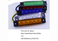 La luce di striscia marina di rettangolo LED 12Volt IP67 impermeabilizza le luci di utilità del LED