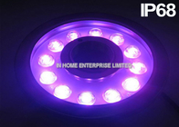 12W ingialliscono colore subacqueo subacqueo della luce IP68 12V dello stagno LED il singolo