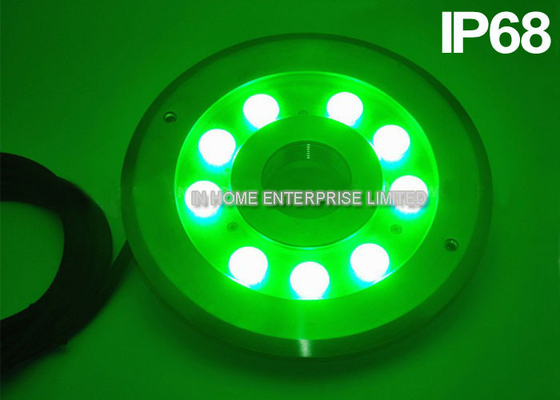 Colori il grado subacqueo sommergibile cambiante IP68 della luce 24V 30 della fontana del LED