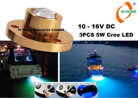 La barca LED subacqueo del Cree accende 15W/Underwater le luci di pesca del LED
