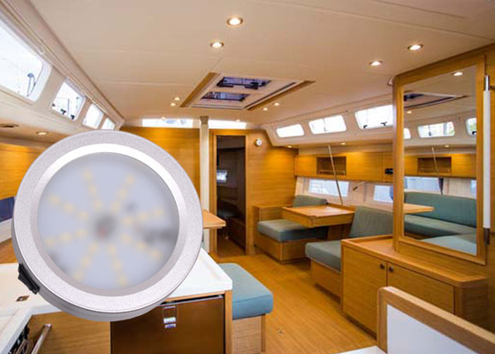 10 - 30v la CC IP65 5730 ha condotto la luce subacquea della barca principale alluminio della luce 12w della cabina della barca per la nave da crociera
