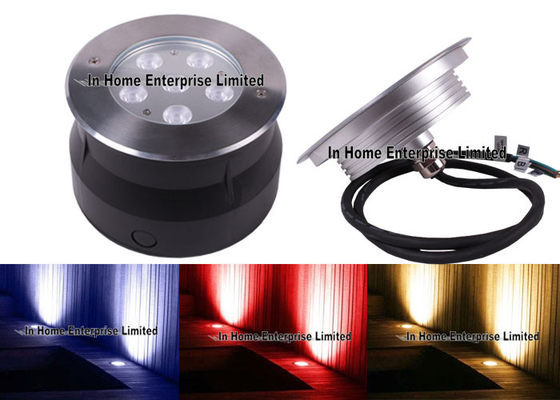 6 l'esterno sotterraneo di CC della luce 12V di W LED ha condotto l'illuminazione del paesaggio di bassa tensione