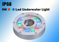 9W RGB IP68 impermeabilizzano il regolatore principale subacqueo di sostegno DMX 512 delle luci