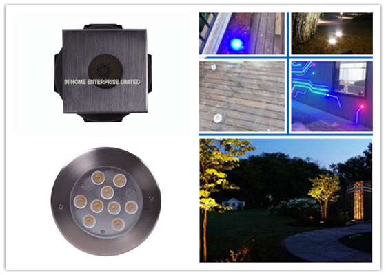 La lampada/pavimento sotterranei temperati di vetro LED ha sepolto l'Istruzione Autodidattica leggera 85 50 - 60 hertz