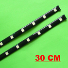 Lampade fluorescenti flessibili 12V 30 LEDs/M 30CM di SMD 5050 RGB LED 50CM 60CM 90CM