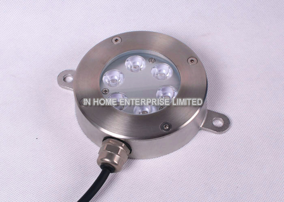 Alta luce subacquea dello stagno della luce/LED di CC LED di stabilità 24V con 6 LED