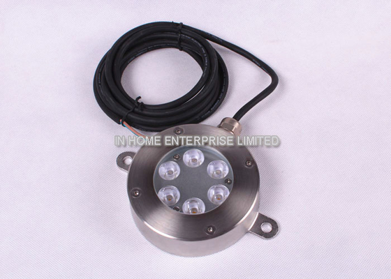 Alta luce subacquea dello stagno della luce/LED di CC LED di stabilità 24V con 6 LED