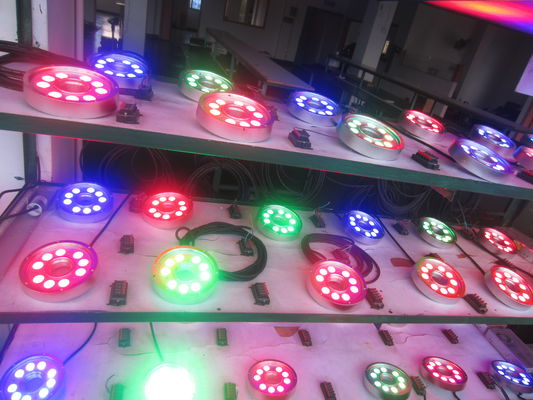 Luce subacquea di RGB 3IN1 LED con 30° l'angolo d'apertura/3 anni di garanzia
