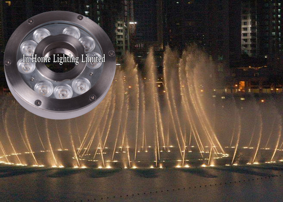 Riscaldi la luce subacquea bianca della fontana di 9W LED con il regolatore di Bluetooth