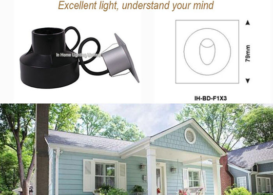 Luce fissata al muro messa LED dell'angolo d'apertura 80°, luce bianca pura della scala di 3 W mini LED