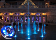 La fontana subacquea di DMX IL RGB IP68 LED accende l'anti corrosione per il giardino
