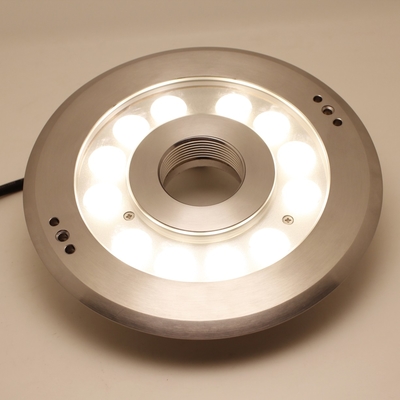 L'anello subacqueo caldo o fresco di bianco 316SS Dimmable 28W LED si accende per le fontane