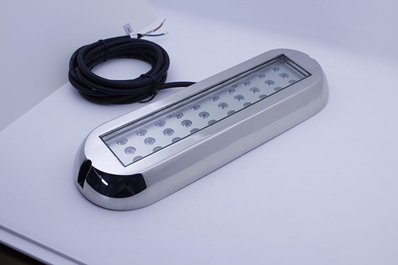 Colore blu bianco LED della luce sommergibile della barca di alto potere 90W anticorrosivo