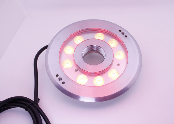 Luce subacquea del diametro 200mm LED per le luci della piscina delle fontane 12V
