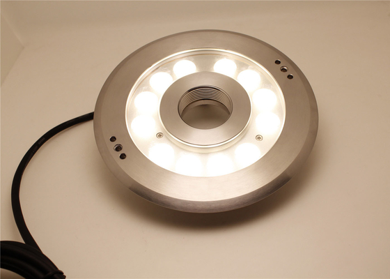 La fontana di RGB 28W LED della lampada della piscina del IP 68 accende la luce subacquea