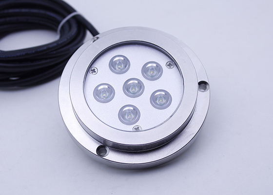 Luci subacquee marine dell'acciaio inossidabile IP68 316 per la barca 27W 12Volts