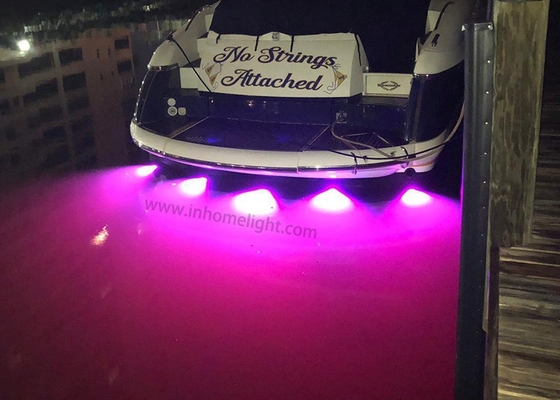 La musica di RGBW che cambia la barca di 316SUS 12Volt ha condotto nell'ambito di illuminazione di lampadina dell'acqua per l'yacht