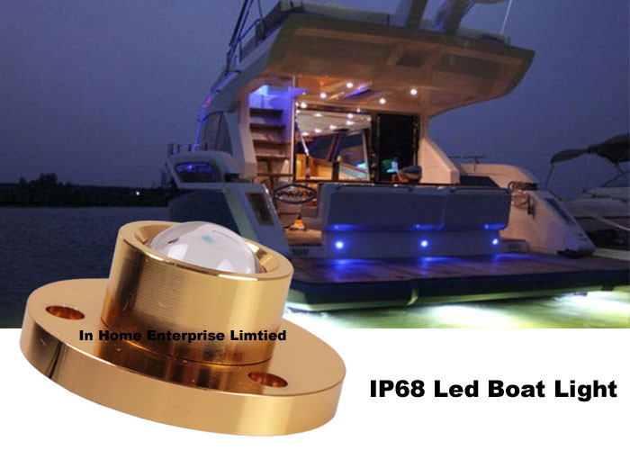 10V - 30V la barca subacquea blu del Cree LED accende il risparmio energetico di pesca di notte
