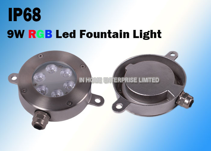 0,85 luci subacquee del PF 12V/24V LED, RGB all'aperto hanno condotto la luce della fontana