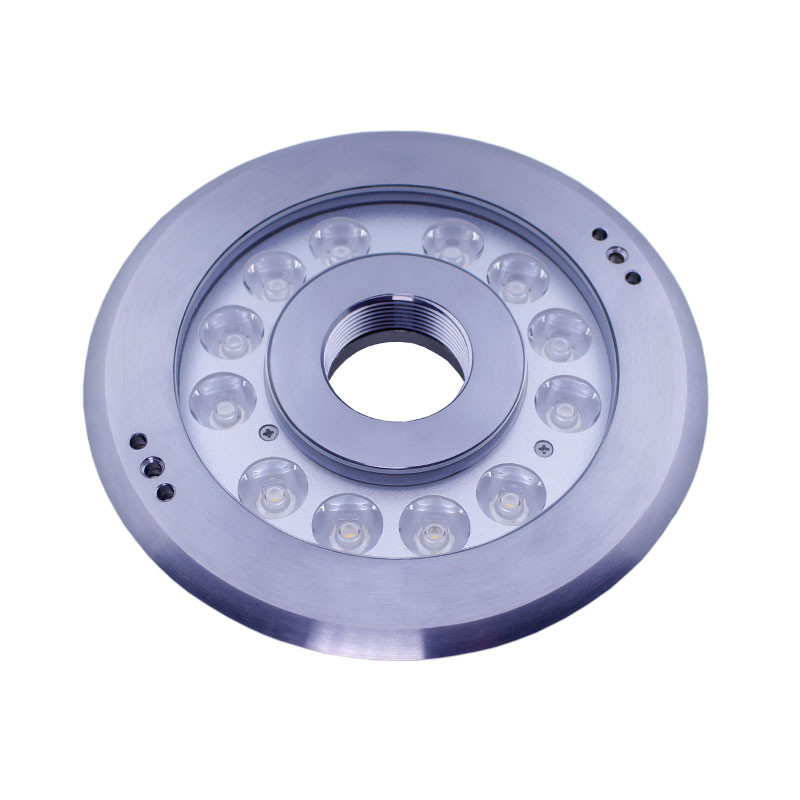L'anello subacqueo caldo o fresco di bianco 316SS Dimmable 28W LED si accende per le fontane
