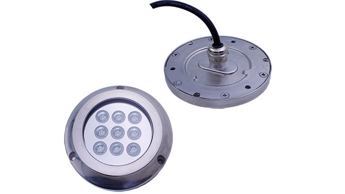 Blu impermeabilizzi la luce marina principale per le luci subacquee del crogiolo di yacht 24w 12vdc RGB